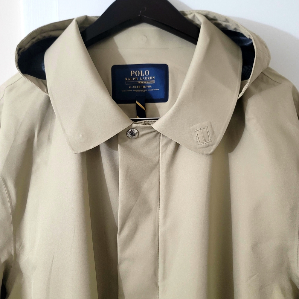 Polo Ralph Lauren Men's Tan Raincoat